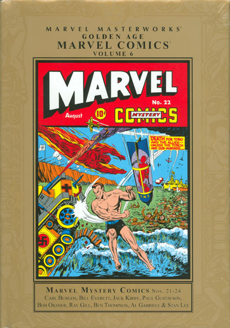 MMW GOLDEN AGE MARVEL COMICS HC VOL 06