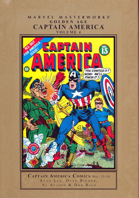 MMW GOLDEN AGE CAPTAIN AMERICA HC VOL 04