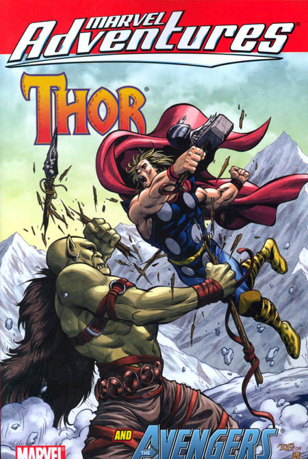 MARVEL ADVENTURES THOR AND AVENGERS TP DIGEST