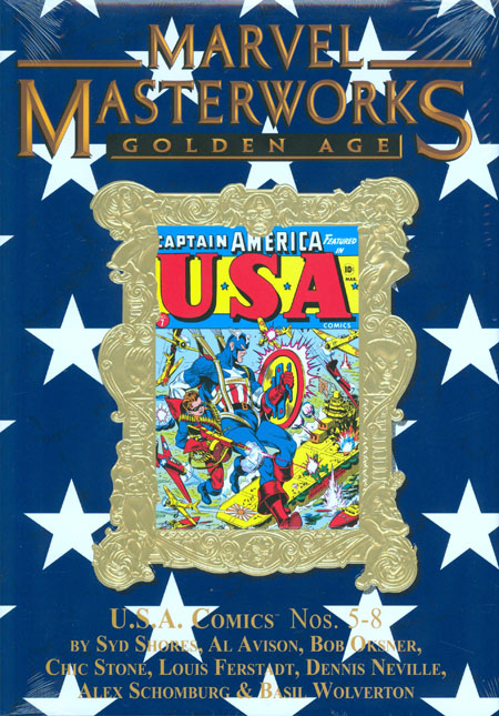 MMW GOLDEN AGE USA COMICS HC VOL 02 DM VAR ED 172